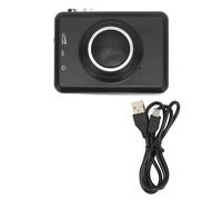 Reproductor de casetes portátil NIKOU con convertidor USB, altavoces extraíbles y cable de alimentación USB para portátiles y grabadoras de CD.