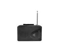 Reproductor de casetes portátil Walkman con altavoz incorporado, radio AM/FM y conector para auriculares de 3,5 mm. Reproductor de música estéreo