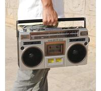 Reproductor de Cassettes Bluetooth Retro clásico de los 80, grabadora estéreo portátil con Altavoces Integrados, Radio, Compatible SD/USB, Radio Am/FM, para reuniones Familiares, Viajes, Fiestas.