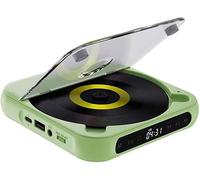 Reproductor De CD Bluetooth con Radio FM, Altavoz Estéreo Portátil, Pantalla Led, Reproductor De Música para Montaje En Pared para El Hogar Y Los Viajes.