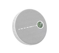 Reproductor de CD Bluetooth Recargable, Música para Coche/Viaje, Audio el Hogar con Altavoz Estéreo, AUX,USB Gris