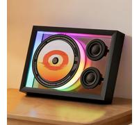 Reproductor De CD BT Montable En La Pared, Marco De Fotos Decorativo