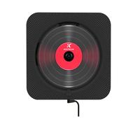 Reproductor de CD con altavoces duales integrados, reproductor de CD portátil con Bluetooth, radio FM, minicadena de audio para el hogar,