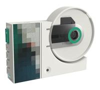 Reproductor de CD de Pared con Altavoces: Reproductor de CD de Escritorio con Control Remoto, reproducción USB y batería Recargable, Ideal para decoración del hogar y Espacios pequeños,Green