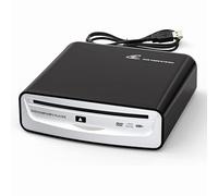 Reproductor de CD/DVD USB portátil para coche, portátil, ordenador de sobremesa, TV, Mac y PC.