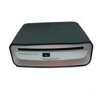 Reproductor de CD externo con conexión USB, lector de discos de audio portátil sin pérdidas para sistemas de coche/portátil/DVD, diseño ABS compacto, 15 x 15,5 x 4 cm, negro