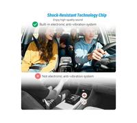 Reproductor de CD para Coche Reproductores de CD Portátiles Externos para Coche con Cable AUX/BT TX/Altavoces HiFi 5.3 Reproductor de CD