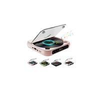 Reproductor de CD portátil con Bluetooth, reproductor de CD portátil compatible con Bluetooth, mini reproductores de CD compactos y ligeros, sonido de alta fidelidad para viajes, hogar, uso en el