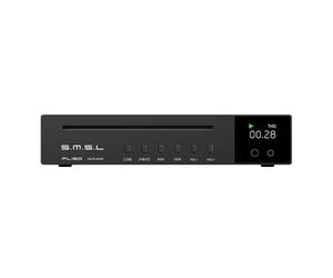 Reproductor de CD SMSL PL150 Alta potencia con chip CS43198 D/A, CDs estándar/MQA-CD/HDCD, con salida RCA/3.5mm y 4.4mm para auriculares/óptica/coaxial, para vehículo/portátil/TV/PC, amplificador de