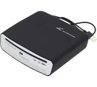 Reproductor de CD universal externo para coche, reproductor de CD con ranura para coche, compatible con Android Navigation (versión Android 4.4 y superior)/PC/TV---Plug and Play