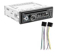 Reproductor de CD/VCD/DVD 1DIN FM TF AUX USB AI Vioce BT Radio Coche Salida vídeo RCA RDS for Universal(SWM 5015)