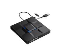 Reproductor de CD y DVD externo Grabador de juegos Lector de escritura USB 3.0 Tipo C para PC Port?til Escritorio