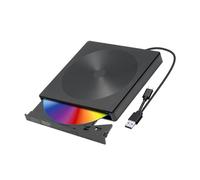 Reproductor De CD Y DVD Externo USB DVD-ROM 8X CD-ROM 24X USB3.0/USB2.0/Tipo C Lector Unidad For PC Escritorio Calidad Imagen Nítida Audio Estable(USB3.0 Type C-02)