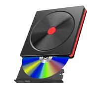 Reproductor De CD Y DVD Externo USB DVD-ROM 8X CD-ROM 24X USB3.0/USB2.0/Tipo C Lector Unidad For PC Escritorio Calidad Imagen Nítida Audio Estable(USB3.0 Type C)