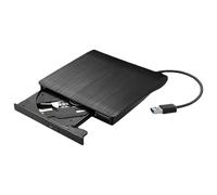 Reproductor de disco externo - grabador portátil de alta velocidad, diseño compacto | Reinstriptible Reader-Grazer, duplicador de disco, compatible con PC, portátil, oficina, accesorio de computadora