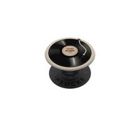 Reproductor de Discos de Vinilo Coleccionista de Vinilo Amante PopSockets PopGrip Adhesivo