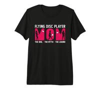 Reproductor de Discos voladores Mom The Disc Golfer Reproductor de Discos voladores Camiseta Premium