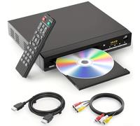 Reproductor de DVD 1080P para salida de TV inteligente Soporte de entrada USB para CD DVD VCD SVCD AVI MP3 WMA MPEG4 VOBS Audio Video