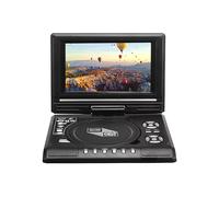 Reproductor de DVD CD EVD 7,8 Pulgadas, Reproductor de Discos, Reproductor de TV Digital Inteligente de Escritorio, Control Remoto, Portátil,