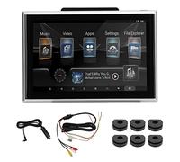 Reproductor de DVD de KEENSO Auto, Reproductor de DVD de 9 Pulgadas de 9 Pulgadas HD 1920x1200 Soporte de Pantalla táctil Bluetooth 2G 16G Roma para el reposacabezas Delantero