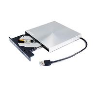 Reproductor de DVD externo 6X 3D Bluray Burner USB 3.0 SuperDrive para Apple iMac 2014 2013 2015 21.5 27 pulgadas AllinOne PC de sobremesa Retina aluminio A1418 A1419, BDRE DL 8X DVD+RW