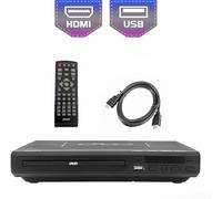 Reproductor de DVD KCR de 225 mm para TV, Aprendizaje en el hogar y Uso de Entretenimiento, Salida HDMI/AV, Entrada USB, con Control Remoto