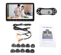 Reproductor de DVD para reposacabezas de Coche TFT HD de 10,1 Pulgadas, Monitor de Almohada Digital portátil con Clip, Pantalla LED de resolución RGB de 1024 x 600 con Cargador de