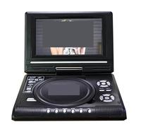 Reproductor de DVD portátil for Coche de 9,8 Pulgadas, Reproductor de CD VCD, Reproductor de TV, Adaptador de Radio USB, Compatible con recepción de Radio FM