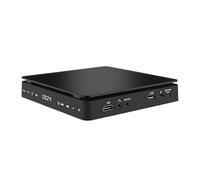 Reproductor De DVD Portátil HD 1080p, Compatible con Cable Y Conexión AV, Entrada USB, CD VCD For Proyectores TV Ahorro De Espacio