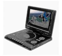 Reproductor de DVD portátil Mini HDMI de 9,8 pulgadas - Televisor móvil de alta definición