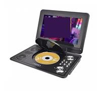 Reproductor de DVD portátil, Reproductor de DVD 13 Pulgadas, HD, portátil, móvil, Digital, Reproductor Multimedia, TV, EVD, Radio, Tarjeta SD, Disco U