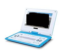 Reproductor de DVD portátil, Reproductor de DVD vídeo Pantalla Grande HD 14 Pulgadas, Tarjeta Soporte DVD portátil, Juego Disco U, Altavoz MP3, Consolas Juegos TV Digital(Blauw)