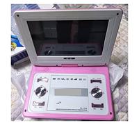 Reproductor de DVD portátil, Reproductor de DVD vídeo Pantalla Grande HD 14 Pulgadas, Tarjeta Soporte DVD portátil, Juego Disco U, Altavoz MP3, Consolas Juegos TV Digital(Pink)