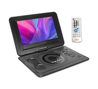 Reproductor de DVD, Reproductor de DVD portátil for Coche de 13,9 Pulgadas, Reproductor de CD VCD, Reproductor de TV, Adaptador de Radio USB, Compatible con Juegos de TV/FM/USB(EU Plug)