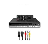 Reproductor de DVD sin región, 1080P HD ampliación, salida HDMI AV, entrada USB y micrófono, diseño compacto con mando a distancia