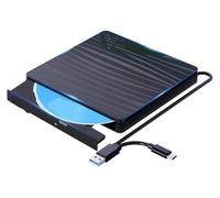 Reproductor de DVD, Unidad óptica Externa portátil USB3.0 - Lector de grabadora Reproductor 3D for PC