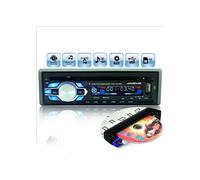 Reproductor de DVD y CD universal para coche, 12 V, USB, SD, FM, entrada auxiliar, Bluetooth, radio MP3 estéreo