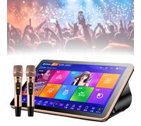 Reproductor De Karaoke, Descarga De Canciones Desde La Nube, Reproductor De Escritorio Para Cantar, MicróFono InaláMbrico, Control De Pantalla Y AplicacióN.,500G-Black