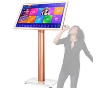 Reproductor de Karaoke Todo en uno, máquina de codificación de Voz Inteligente con Pantalla táctil capacitiva, partitura en Tiempo Real, Descarga de Canciones en la Nube,19.5inch-3TB