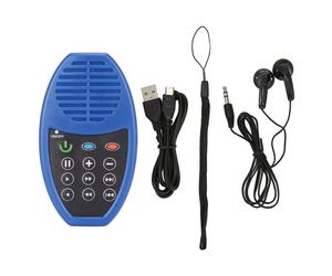 Reproductor de la Biblia ultraportátil con conversión de energía solar, almacenamiento integrado y volumen ajustable para una escucha versátil de