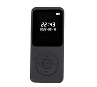 Reproductor de MP3 Bluetooth 5.0, Reproductor MP3 MP4 Digital Portátil con Pantalla de 1,77 Pulgadas, Reproductor de Música de Calidad de Sonido HiFi, Compatible con Radio FM (Sin Tarjeta de Memoria)