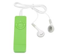 Reproductor de MP3 con Altavoz Radio FM Auricular, Reproductor de Música de Sonido sin Pérdida de Reproducción de hasta 64 GB, Mini Reproductor de Música MP3 Portátil para (Verde)