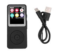 Reproductor de MP3 con Bluetooth 5.4, Reproductor de música portátil HiFi Sonido sin pérdidas Grabadora de Voz FM para Correr, Trotar, Montar a Caballo, Senderismo, Grabación de (con Tarjeta de