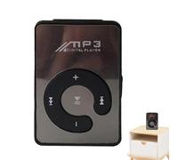 Reproductor de MP3 de 8 GB con clip, reproductor de música portátil, dispositivo de audio ligero, mini reproductores de MP3 recargables con pantalla, radio FM, grabadora de voz, reproductores de