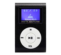 Reproductor de MP3, Pantalla LCD portátil de 1.8 pulgadas Reproductor de música MP3 Diseño de mini clip Reproductor de MP3 multifunción Soporte Tarjeta de memoria con auricular de 3.5 mm para música