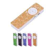 Reproductor de MP3, Regalo Escolar para Niños, Reproductor de Música MP3 con Sonido sin Pérdida de Alta Fidelidad Portátil, Compatible con Tarjeta de Memoria de hasta 64 GB para Deportes(E)