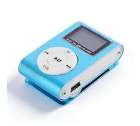 Reproductor de MP3, Reproductor de Música con Tarjeta de Memoria de 128 MB, Reproductor de Música Digital Portátil para Estudiantes y Padres, Super Mini MP3 con Auriculares,