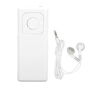 Reproductor de MP3, Reproductor de Música Portátil, Sonido sin Pérdidas, Carga USB para Estudiantes, Trabajo, Viajes (Blanco)