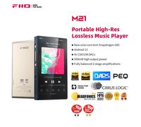 Reproductor de música de alta resolución FiiO M21 Android 13 MP3 con Snapdragon 680, DACs CS43198*4, potencia de salida de 950mW, PEQ Dark Blue