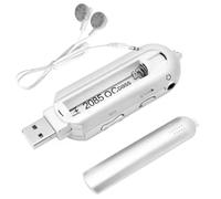 Reproductor de Música Digital | Radio MP3 Portátil con Pilas - Reproductor De Música para Coche USB con Pantalla para Niños Y Adultos Mayores, Uso Diario, Viajes, Exteriores, Running, Camping Y Hogar
